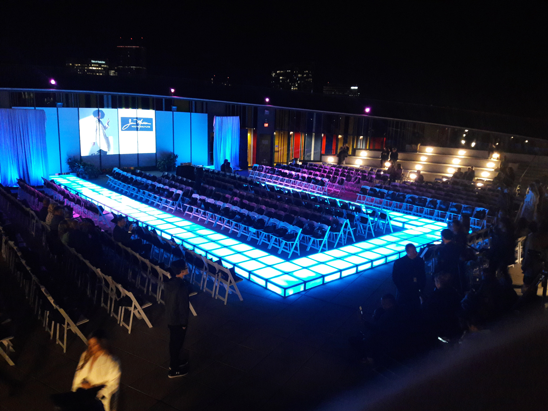 Fashion show ideas - Rent U-Shaped Runway in IN as seen at Fashion Week Columbus.
